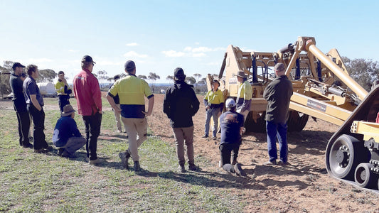The rocks are gone at Newdegate