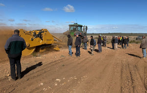 Rock crushing demo big hit at Goondiwindi